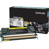 Lexmark Toner X746A1YG Geel