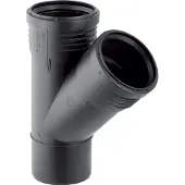 Geberit Vertriebs GmbH Geberit Silent-PP Abzweig 45Grad, mit Muffen DN100/100