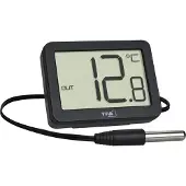 TFA-Dostmann 30.1066.01 Thermometer Zwart