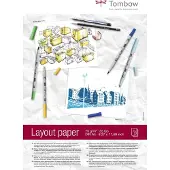 Tombow Zeichenblock Layout