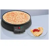 Clatronic Elektrische crêpe maker CM 3372 29 cm Zwart