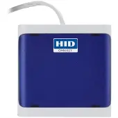 Assa Abloy HID 5022 Slimme kaartlezer USB 2.0 lichtgrijs, donkerblauw