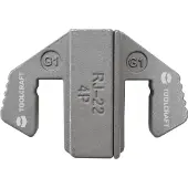 Toolcraft Crimpeinsatz für 4P4C/Rj22 Steckverbinder