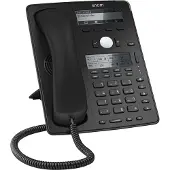 Snom D745 Vaste VoIP-telefoon Handsfree, Headsetaansluiting Grafisch display Zwart