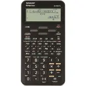 Sharp wetenschappelijke rekenmachine - ELW531TLBBK - zwart - 1x LR44 batterij - SH-ELW531TLBBK