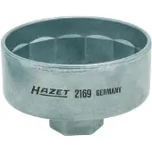 Hazet 2169-6 OLIEFILTERSLEUTEL 12,5 MM (1/2) S86 MM