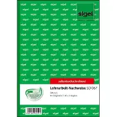 Sigel Formularbuch "Lohnarbeits-Nachweis", A5, SD