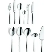 Amefa - Moderno 78-delige Bestekset 12 Personen Hoogglans - in luxe kist