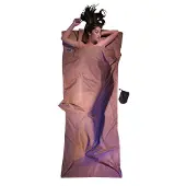 Cocoon Travelsheet, 100% Egyptian Cotton (Maat - 220 x 90 cm, Kleur - Khaki)