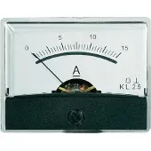 Voltcraft AM-60X46/15A/DC AM-60X46/15A/DC Inbouwmeter AM-60X46/15A/DC 15 A Draaispoel