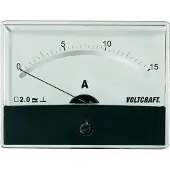 Voltcraft AM-86X65/15A/DC AM-86X65/15A/DC Inbouwmeter AM-86X65/15 A/DC Draaispoel