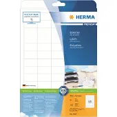 Herma printeretiketten Labels Premium A4 38.1x21.2 mm white paper matt 1625 pcs.