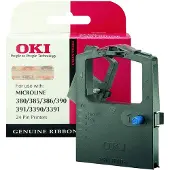 OKI Original Dot Matrix Tape 09002309 Black