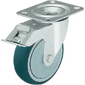 Blickle LE-PTH 125K-FI Zwenkwiel met rem Wieldiameter: 125 mm Draagvermogen (max.): 150 kg 1 stuk(s)