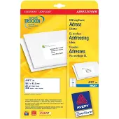 Avery J8177-25 Wit printeretiket