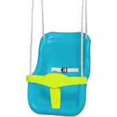 Hörby Bruk Baby Swing Hoog Turquoise/Lime