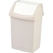 Curver Click-It Serie - Prullenbak - 15L - Beige - Elegant Design