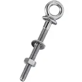 WICHARD Eye Bolt Zilver 10 x 100 mm