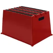 Twinco Zwaar belastbaar trappentrede, model Stufen 1, platformhoogte 307 mm, draaibare bevestiging