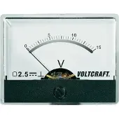 Voltcraft AM-60X46/15V/DC AM-60X46/15V/DC Inbouwmeter AM-60X46/15 V/DC 15 V Draaispoel