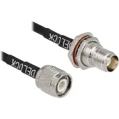 DeLOCK Antenna Cable TNC plug to TNC jack RG-58 60 cm