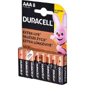 Duracell AAA mini penlite 8 stuks alkaline