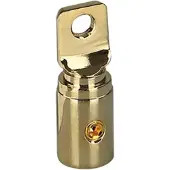 ACV Ringoog verguld 35 mm 8,5 mm, Kabels + Stekkers, Goud
