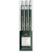 Faber-Castell vulpotlood - TK-Fine 9760 - 3-delig set - HB - FC-136030