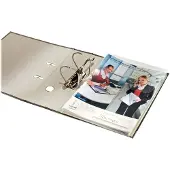 Leitz CombiFile Maxi insteekhoezen A4, glashelder PP, inklapbare perforatie
