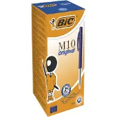 BIC M10 - Pen - 50 stuks - Blauw