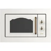 Gorenje BM235CLI, Mimo-serie, combi-oven, 23 liter, 800 watt, draaibaar, ivoorwit