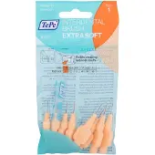 Tepe Interdentale Ragers Extra Soft 0.45 mm oranje - 8 stuks