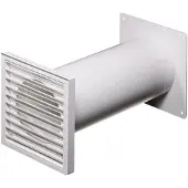 Wallair N37824: Tubulaire ventilatiesysteem, 100, kunststof, afmetingen: 10 cm x 48 cm