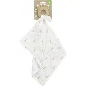 Vulli Natural Hevea Dentition Ring+100% Hevea 100% Biological Cotton 40x40 Cm Beige Kinderen