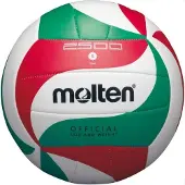 Molten V5M2500 volleyball, geschikt voor indoor gebruik, groot formaat. 5