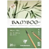 Clairefontaine Bamboo Glued Pad On 1 Side Schetsboek A4 250 g