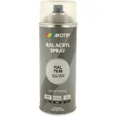 Motip industrial acryllak hoogglans RAL 7030 blauwgrijs - 400 ml