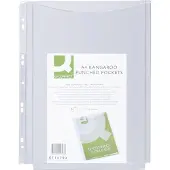 Q-CONNECT PVC A4 150micr. insteekhoezen, 5 stuks