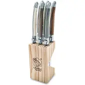 Laguiole STYLE DE VIE PREMIUM LINE 6 STEAKMESSEN TREASURE