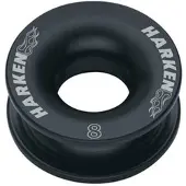 Harken Lead Ring 8 Mm Zwart