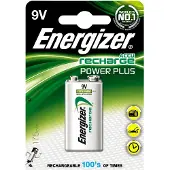 Energizer 9V Blok 175mAh Recharge - NiMH - 8.4V - Zilver