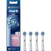 Oral-B EB60RX-4 Sensitive Clean - Opzetborstels - Wit - 4 Stuks - Origineel - Tandsteen Verwijdering