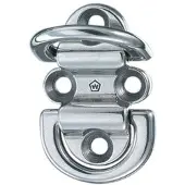 WICHARD Double Folding Pad Eye Chain Ring Zilver 8 mm