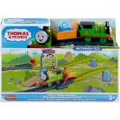 Fisher-Price Zestaw z lokomotywą z napędem tomek i przyjaciele, piotruś