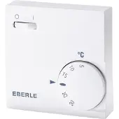 Eberle RTR Ruimtethermostaat H7.5xB7.5xD2.55cm Wit