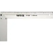 YATO YT-7082 Lineal Schreibtisch-Lineal Aluminium (e)