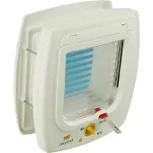 Ferplast - Cat Door Swing 7 4-way - White