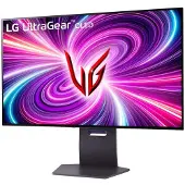LG UltraGear32GS95UX-B Gaming Monitor - OLED, 480Hz, 0,03ms Pixel Sound-technologie levert meeslepend 3D-geluid rechtstreeks vanaf het scherm.