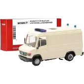 Herpa Mercedes Benz Vario + Zwaaibalk, Beige (Minikit)