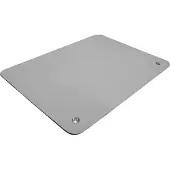 Quadrios ESD-bureaumat Grijs (l x b) 600 mm x 400 mm Hittebestendig